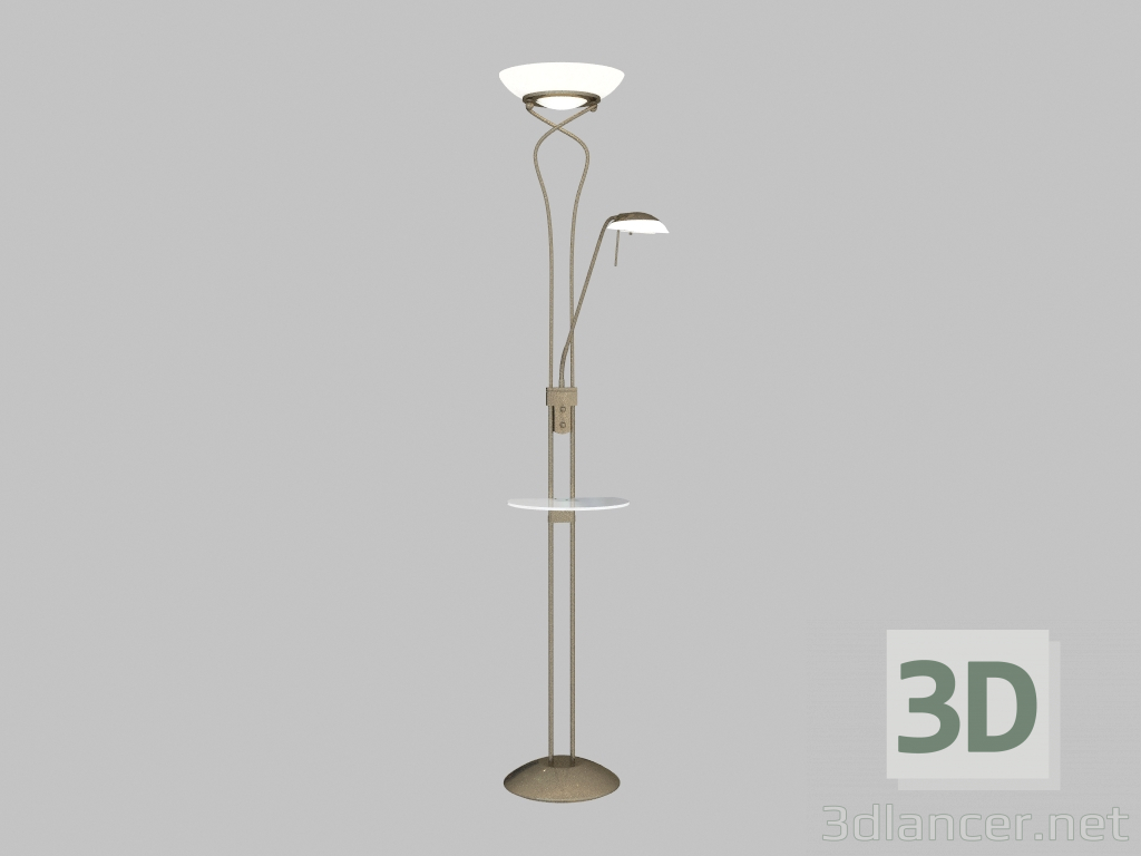 3d model Floor lamp Axton (2487 ​​F) - preview