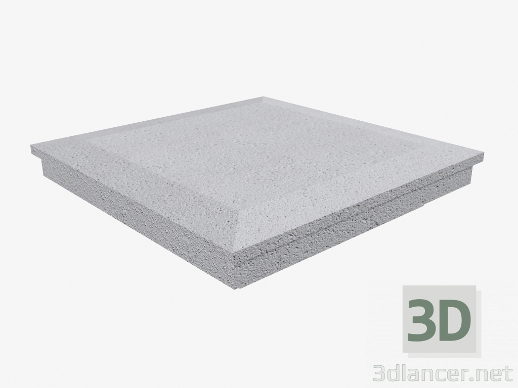 Modelo 3d Cobertura no pilar (LK56GU) - preview