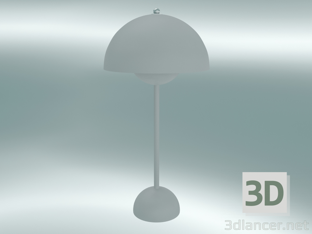 Modelo 3d Candeeiro de mesa Vaso de flores (VP3, Ø23cm, H 50cm, mate - cinzento claro) - preview