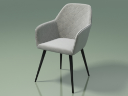 Sillón Antiba (112389, gris oscuro)