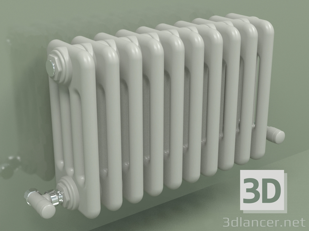 3d model Radiator TESI 4 (H 300 10EL, Manhattan gray) - preview