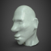 Modelo 3d Cara - preview