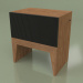 3d model Bedside table STILL NEW (vert freza ral 9004 oreh) - preview