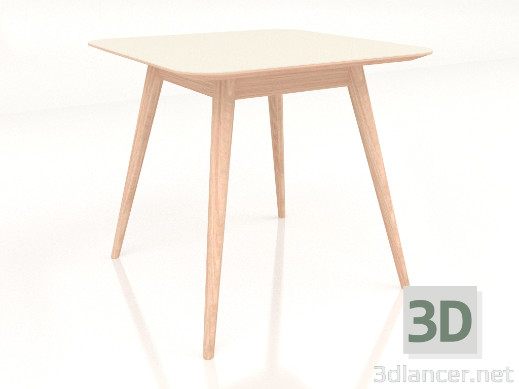 3d model Mesa Comedor Stafa 80X80 (Seta) - vista previa