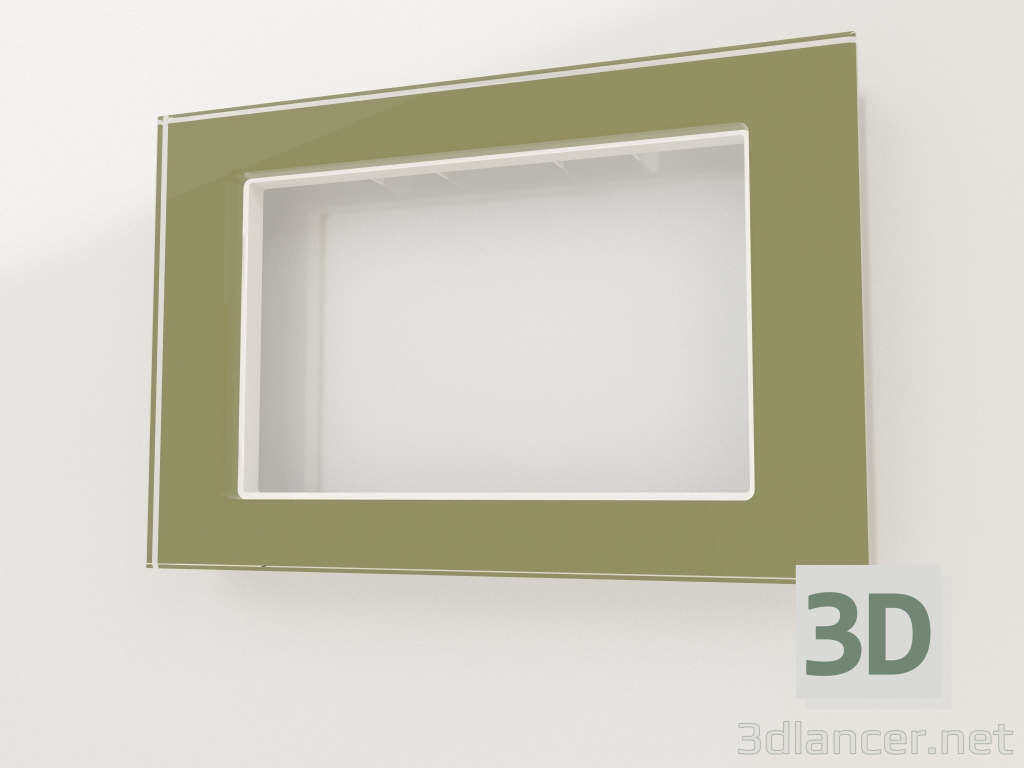 3d model Marco para rosetón doble Favorit (pistacho) - vista previa