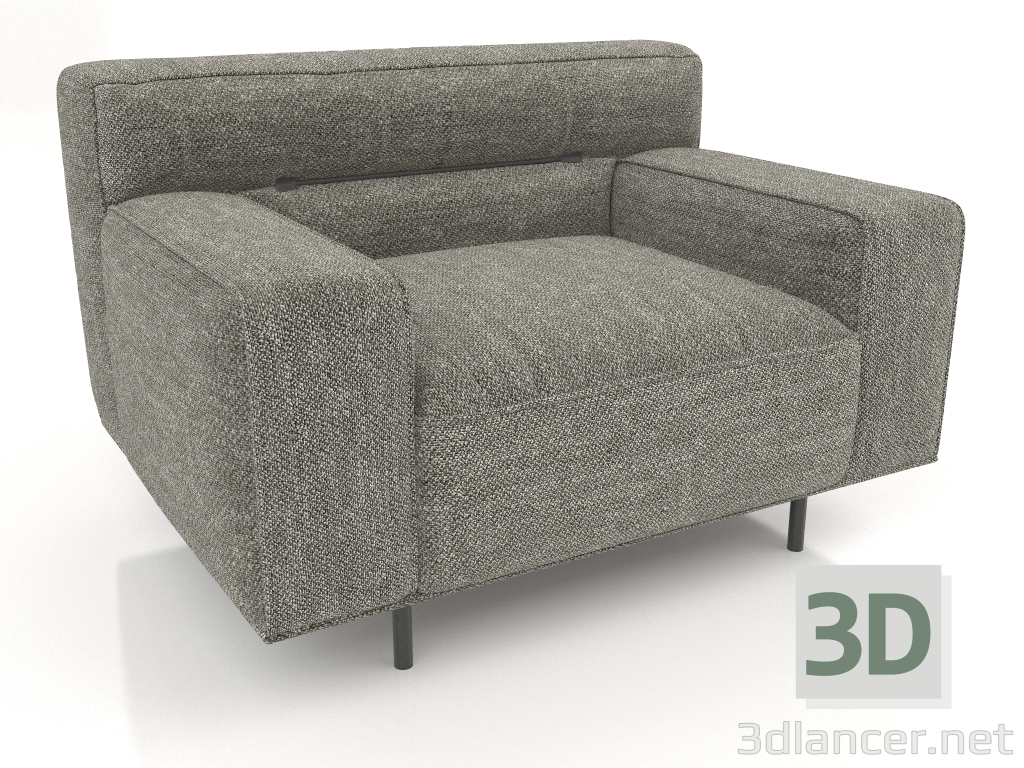 3d model Sillón CAMERTON (Brugal 94) - vista previa