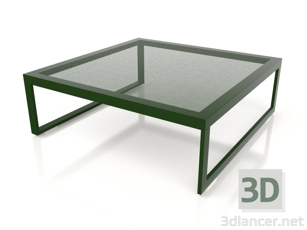 3d model Coffee table 90 (Bottle green) - preview