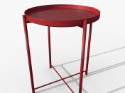 Mesa Gladom roja IKEA