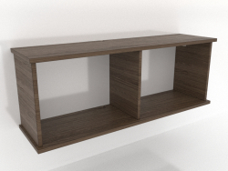 Étagère suspendue SHELF (ouverte) 1000 mm (frêne éclairci noyer)