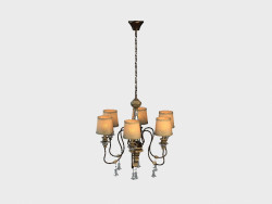 ASTRID chandelier CHANDELIER (CH108-6-AKD)