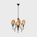 3d model ASTRID chandelier CHANDELIER (CH108-6-AKD) - preview