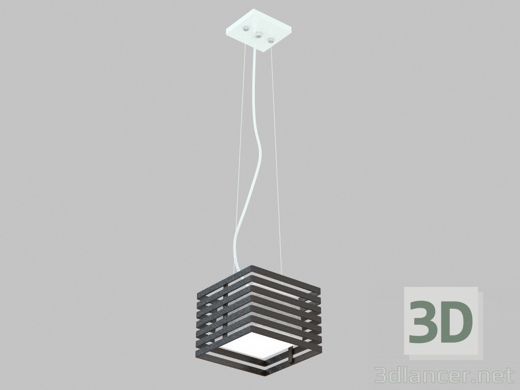 modello 3D Orient Lampadario (1675-1P) - anteprima