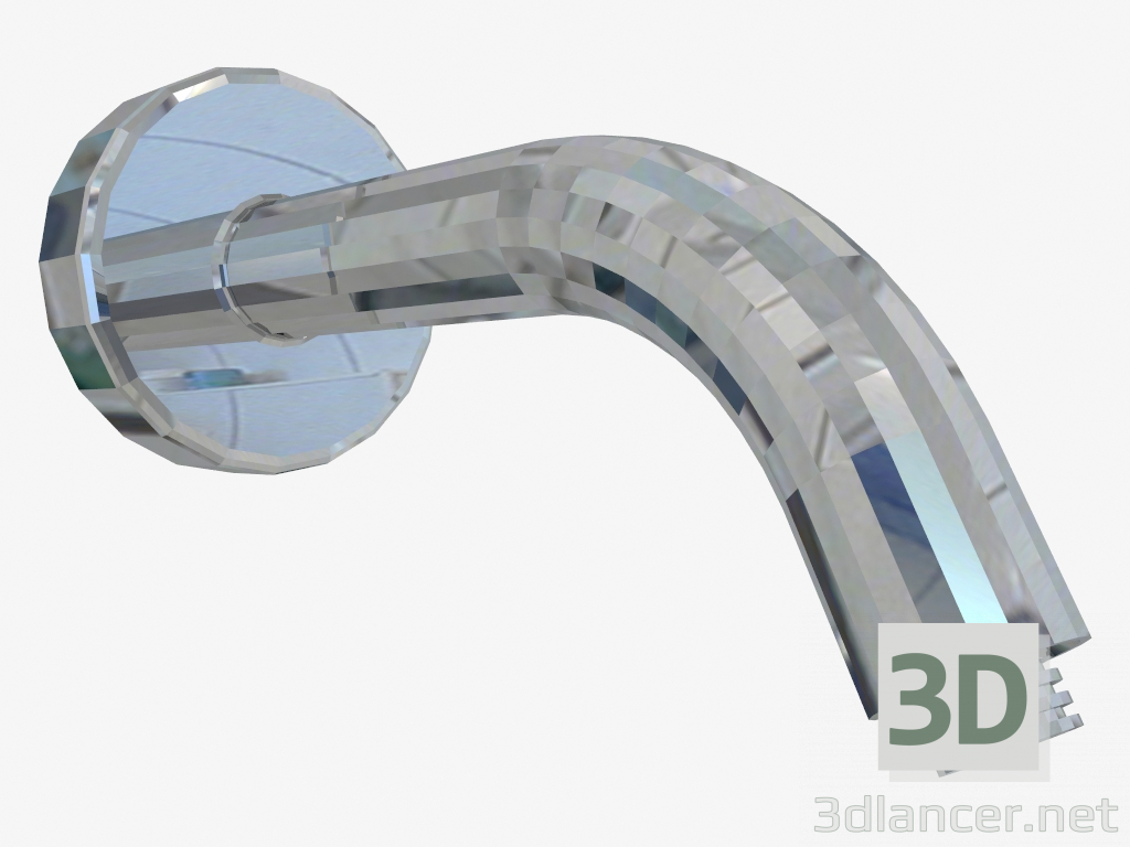 Modelo 3d Grua de parede 160 mm Cascada (NAC 044K) - preview