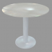 3d model Dining table (white stained ash D80) - preview