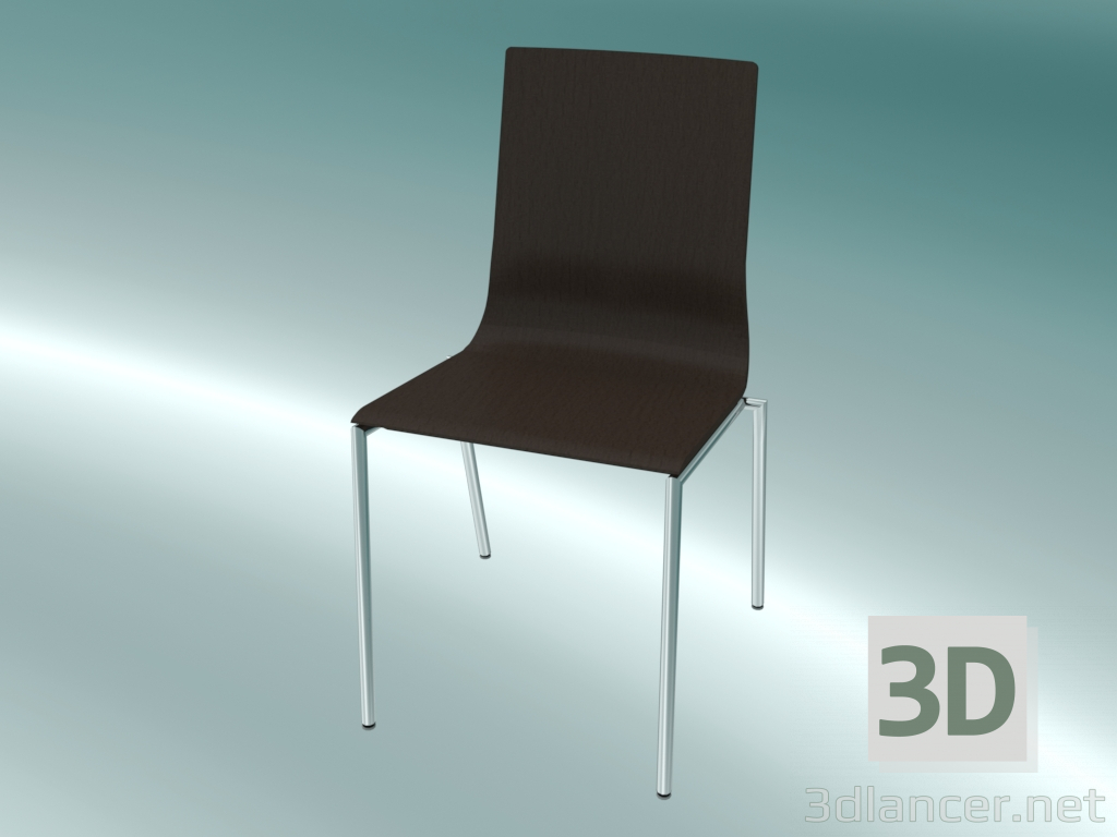 modello 3D Sedia visitatore (K1H) - anteprima