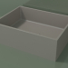 modello 3D Lavabo da appoggio (01UN21101, Clay C37, L 48, P 36, H 16 cm) - anteprima