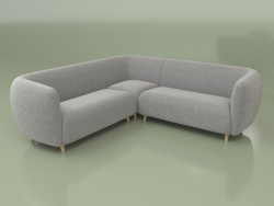 Modulares Ecksofa Kyoto (K5 + K7 + K5)