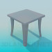 3d model Stool - preview