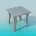 3d model Stool - preview