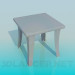 3d model Stool - preview