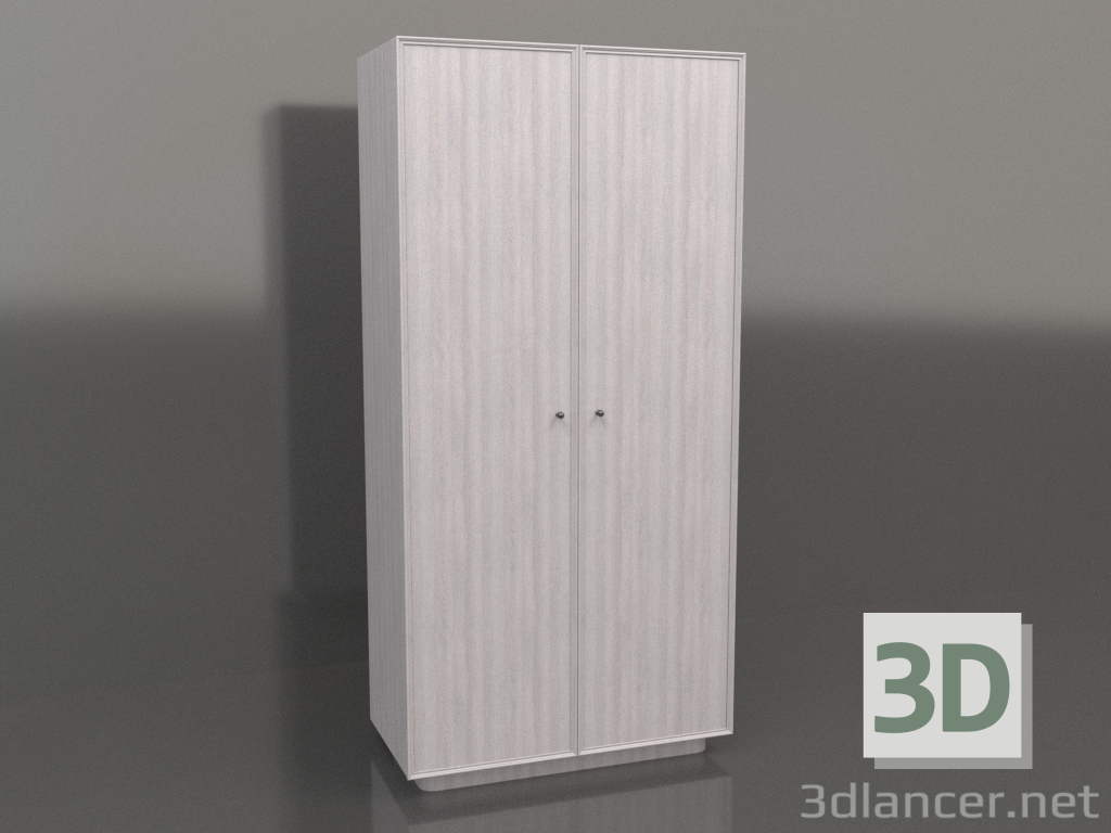 3d model Armario W 04 (1005х501х2066, madera clara) - vista previa