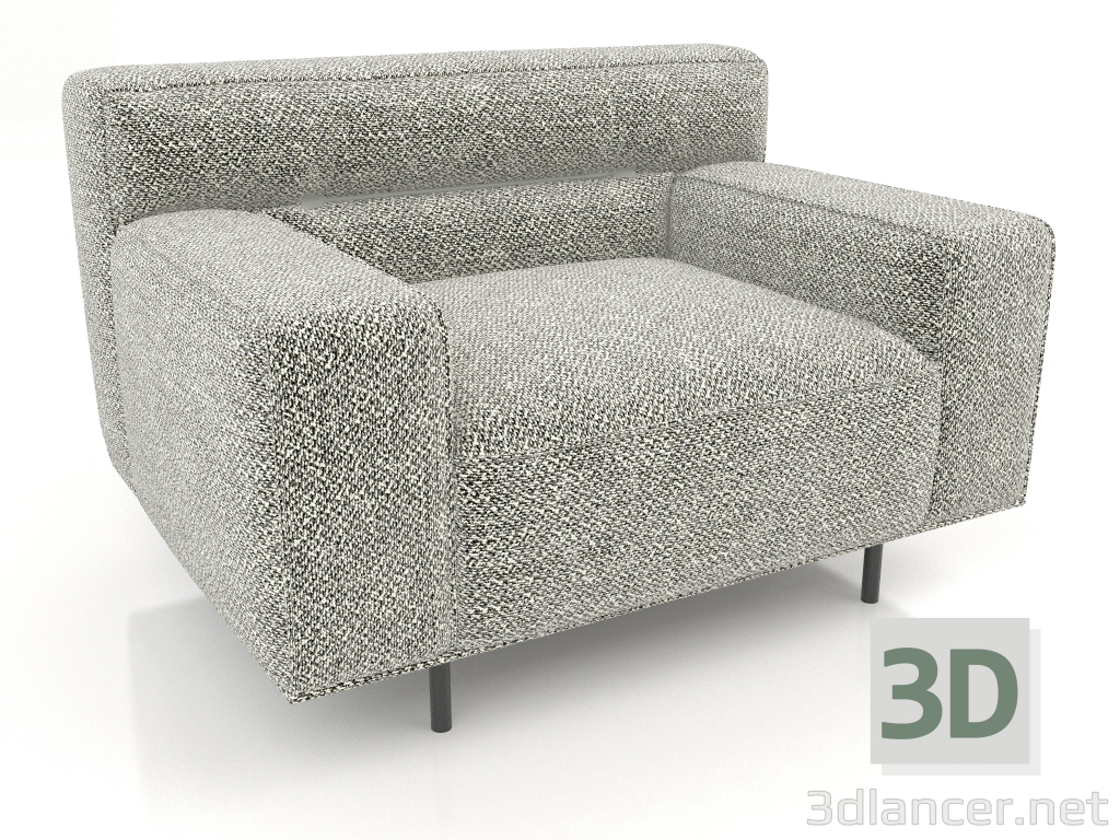 3d model Sillón CAMERTON (Brugal 23) - vista previa