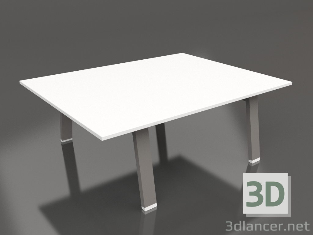 modèle 3D Table basse 90 (Gris quartz, Phénolique) - preview