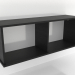 3d model Hanging shelf SHELF (open) 1000 mm (black RAL 9005) - preview