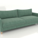 3D Modell Designersofa Mailand, klappbar (zusammengeklappt) - Vorschau