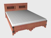 Cama de casal 140 x 200