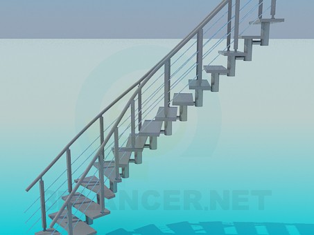 3d model Stairs - preview