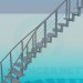 3d model Stairs - preview