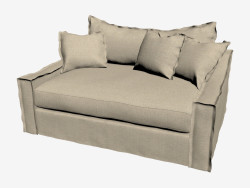 Canapé-lit double LOVESEAT (lumière)