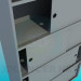 modèle 3D Armoire de bureau - preview