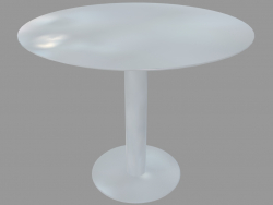 Dining table (white lacquered D90)