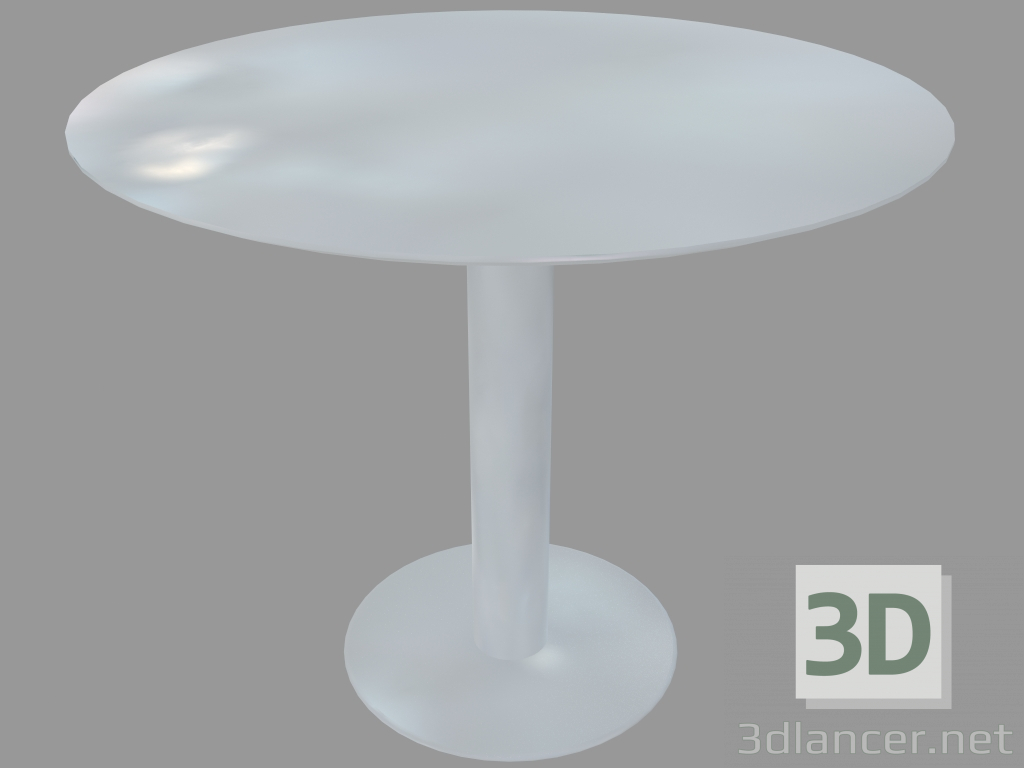 Modelo 3d Mesa de jantar (lacado branco D90) - preview