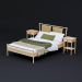 Cama IKEA BJÖRKSNÄS 3D modelo Compro - render