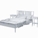 Cama IKEA BJÖRKSNÄS 3D modelo Compro - render