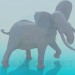 modèle 3D Éléphant - preview