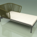 modello 3D Chaise longue 004 (Corda 7mm Oliva) - anteprima