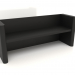 3d model Bench VK 07 (1800x524x750, wood black) - preview