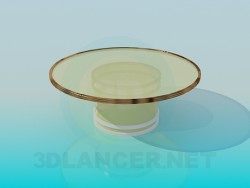 Round coffee table