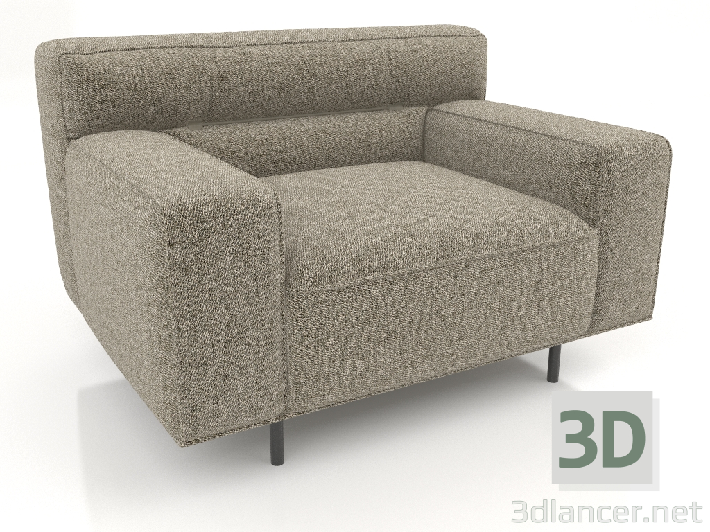 modello 3D Poltrona CAMERTON (Brugal 54) - anteprima