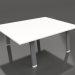 3d model Coffee table 90 (Anthracite, Phenolic) - preview