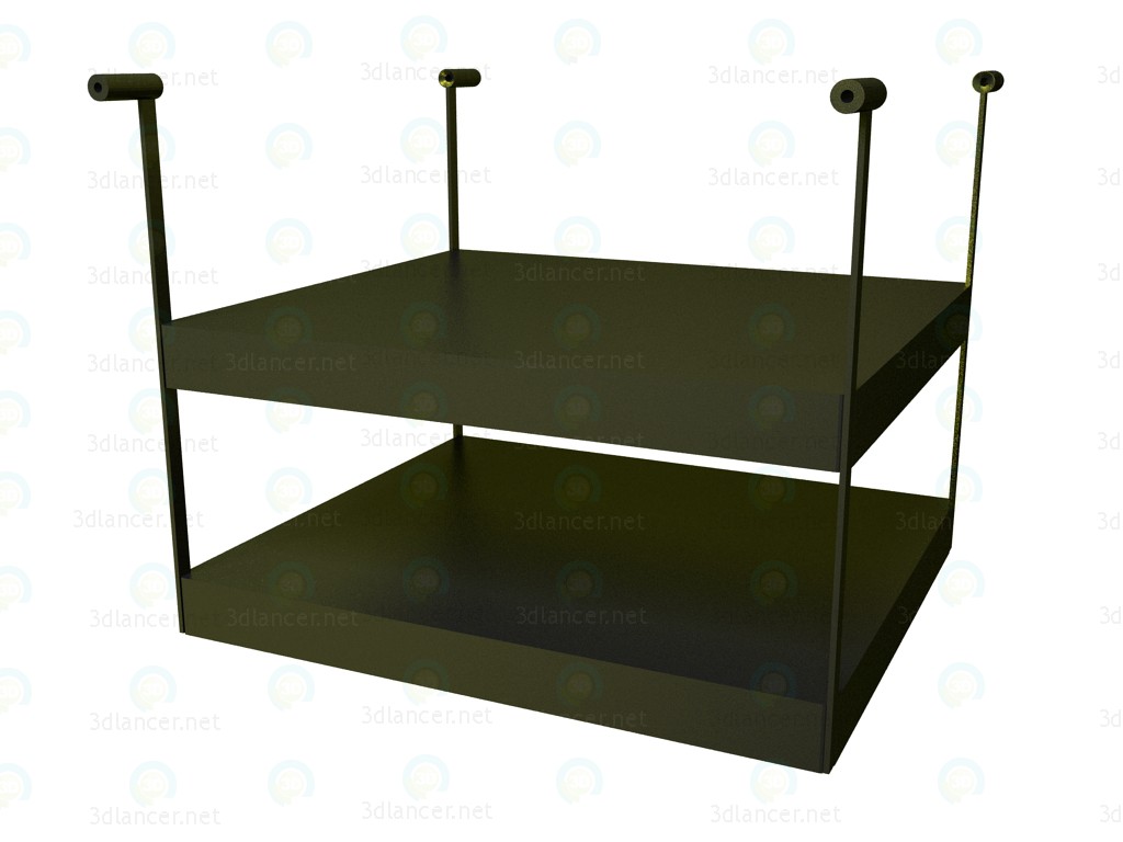 3d model Estante para mesa P1S0506AS - vista previa