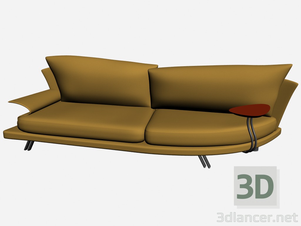 3d model Sofá Super roy 12 - vista previa