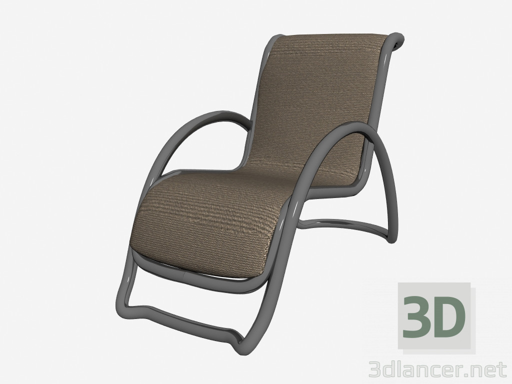 3d model Chaise longue Rimbaud - vista previa