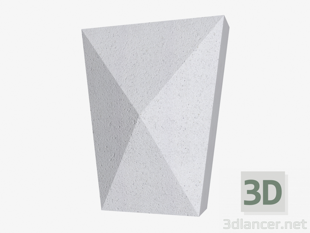 Modelo 3d Pedra angular (FZ45ST) - preview