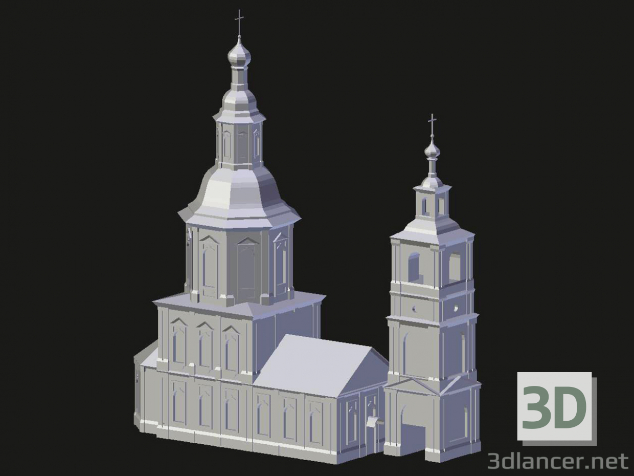 modèle 3D Arzamas. Église de Smolensk - preview