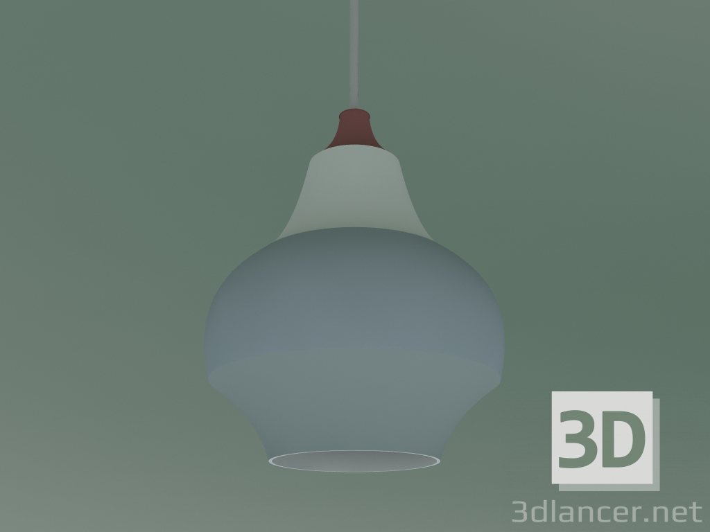 Modelo 3d Luminária pendente CIRQUE 150 (25W E27, COPPER TOP) - preview